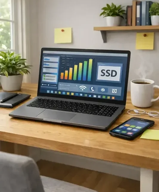 Modern budget laptop showing responsive entry-level performance for everyday tasks