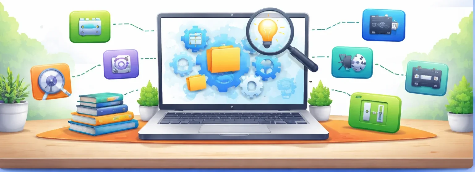 Windows laptops explained simple guide showing laptop components like CPU RAM storage and cooling