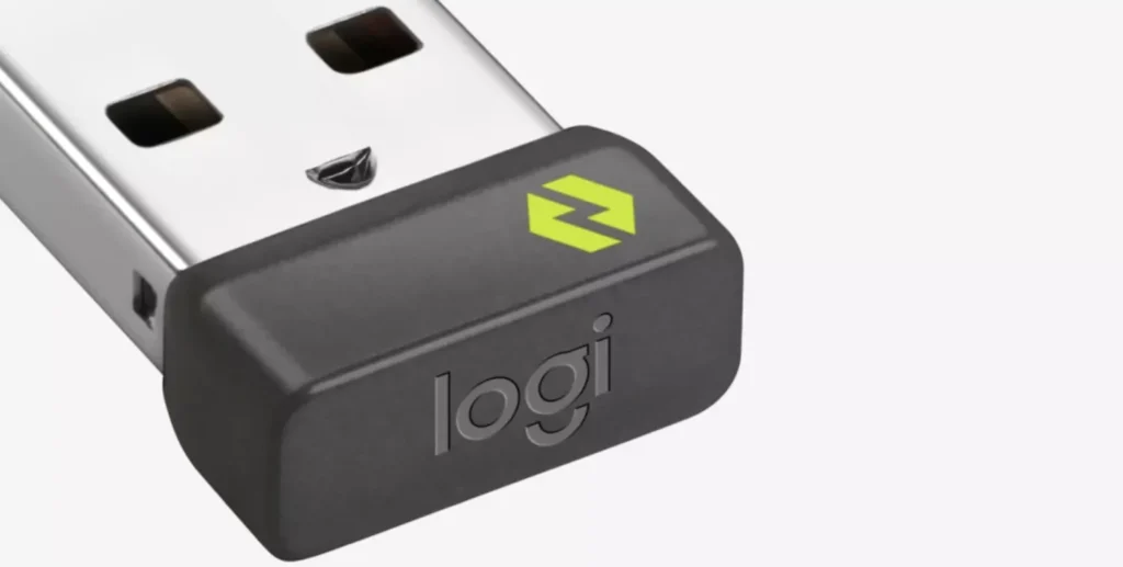 Logitech MX Master 4 Review 2026 Logi Bolt USB receiver close-up