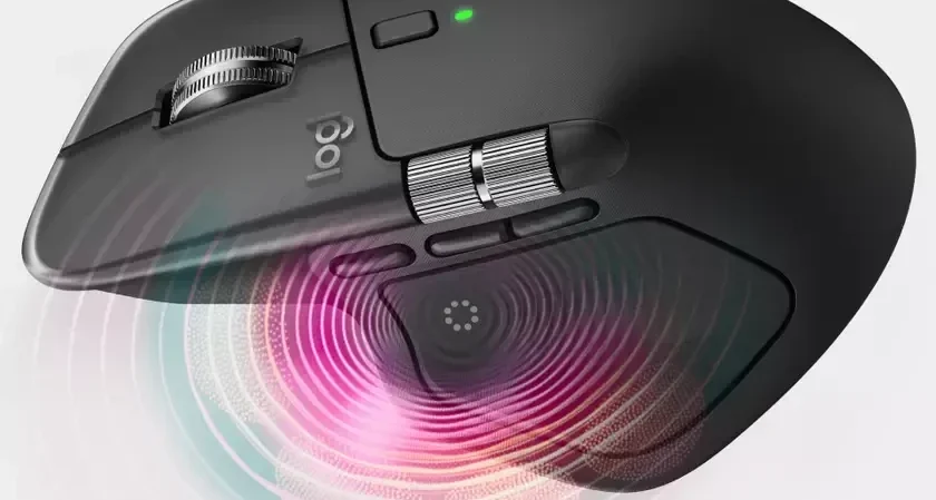 Logitech MX Master 4 Review 2026 Logitech MX Master 4 with haptic feedback