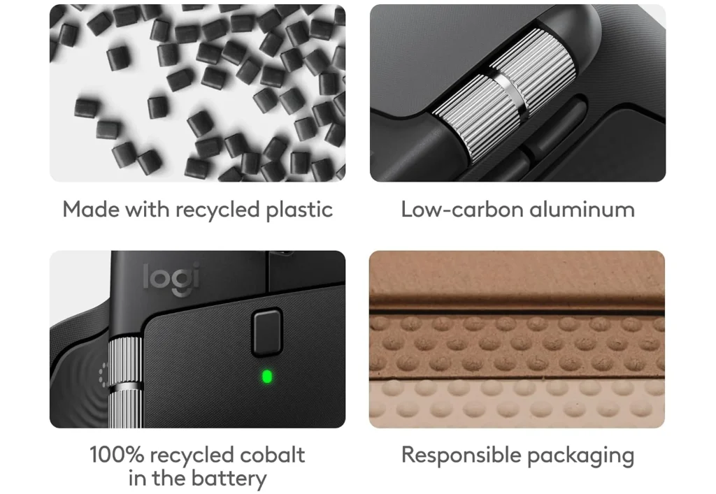 Logitech MX Master 4 Review 2026 Logitech MX Master 4 sustainable materials and design